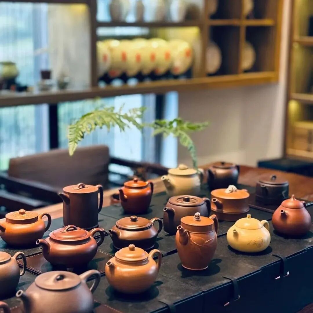 紫砂壶茶席
